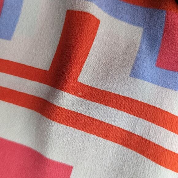 Mister Zimi Clover Jumpsuit Party Print Sleeveless Wide Leg Size 6 Preowned - Picture 13 of 15